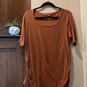 Maternity ribbed t-shirt